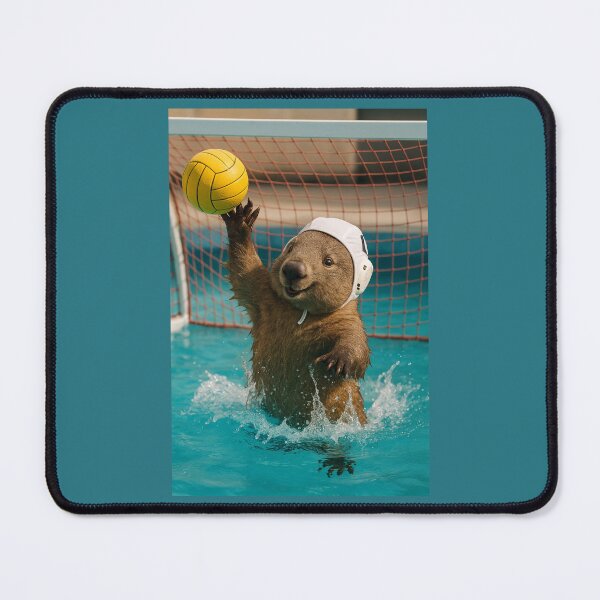 Item preview, Wombat Water Goalie designed and sold by Tridentulus.