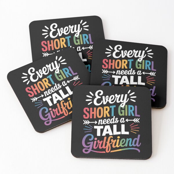 Item preview, Every Short Girl Needs A Tall Girlfriend LGBT 1 designed and sold by FranzFriesen.