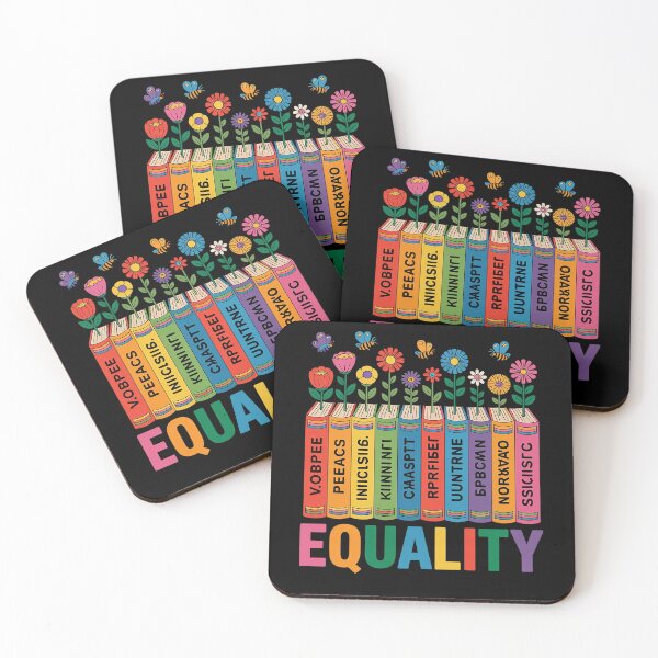 Item preview, Equality Love Peace And Kindness Book Flowers LGBT Gay Pride designed and sold by HaileyRobel.
