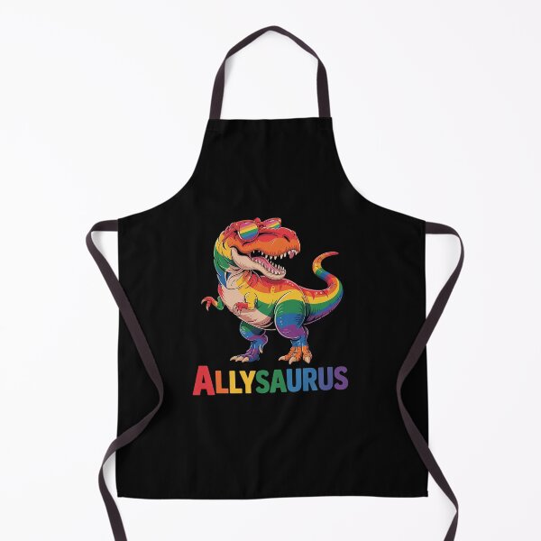 Item preview, Dinosaur Rainbow Flag Ally LGBT Allysaurus LGBT Pride 1 designed and sold by marcusry.