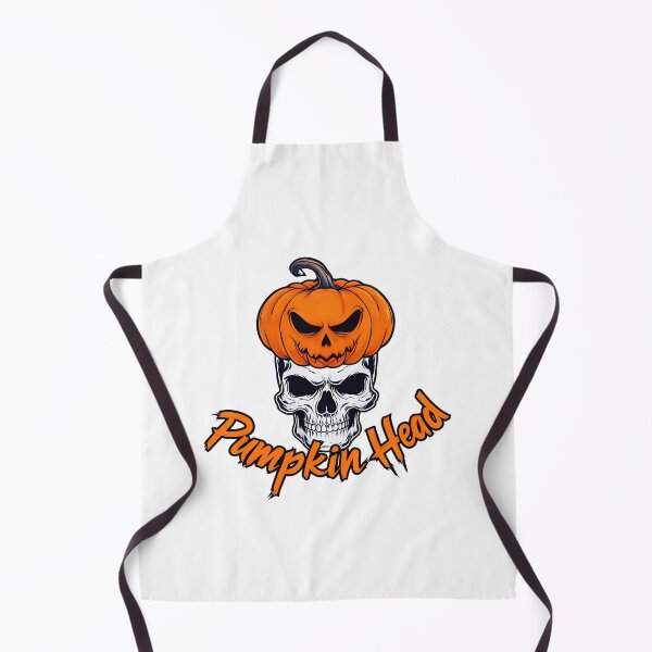 Item preview, Spooky Pumpkin Head Skull Design T-Shirt for Halloween Lovers designed and sold by FestivityFinds.