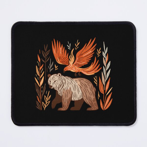 Item preview, Bear And Phoenix designed and sold by Pastiesstore61.