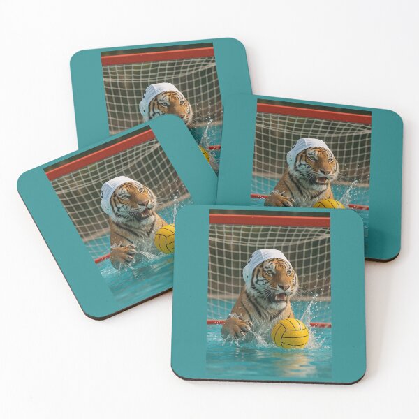 Item preview, Tiger Water Polo Goalie designed and sold by Tridentulus.