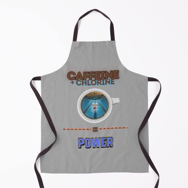 Item preview, Caffeine + Chlorine = Power | Motivational Swim Gift & Apparel for Swimmers designed and sold by endurothreads.