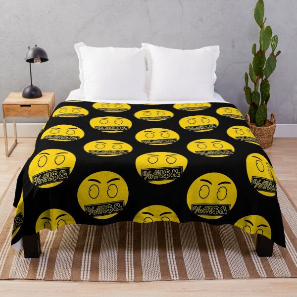 Item preview, Angry Face with symbols on mouth designed and sold by SalBedes.