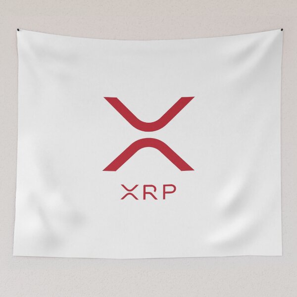 Item preview, RED XRP RIPPLE NEW LOGO  designed and sold by Too Sweet.