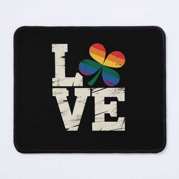 Item preview, St Patricks Day Gay Pride Love LGBT Irish designed and sold by marcusry.