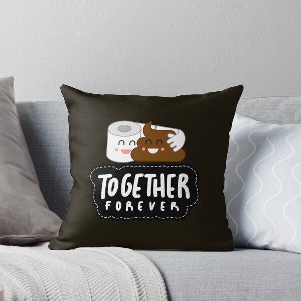 Item preview, Poop Emoji and Toilet Tissue Together Forever-Cute Couple designed and sold by SalBedes.