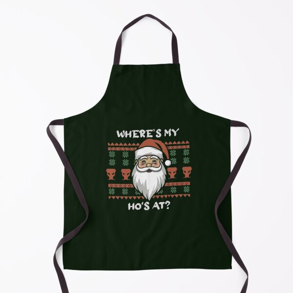 Item preview, Where My Ho_s At Funny Santa Claus Christmas Joke Oversized designed and sold by SalBedes.