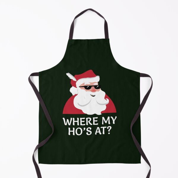 Item preview, Where My Hos At Shirt Funny Santa Claus Christmas Joke designed and sold by SalBedes.