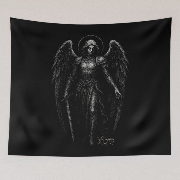 Item preview, Archangel Michael – Gothic Protector designed and sold by Mortisigil.