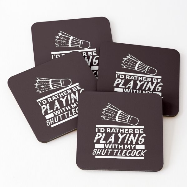 Item preview, Funny Badminton Shuttlecock Player Adult Humor Sarcasm Shirt designed and sold by SalBedes.