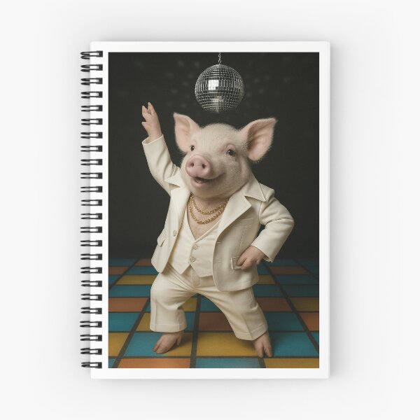 Item preview, Miniature Pig Clears the Dance Floor designed and sold by Tridentulus.