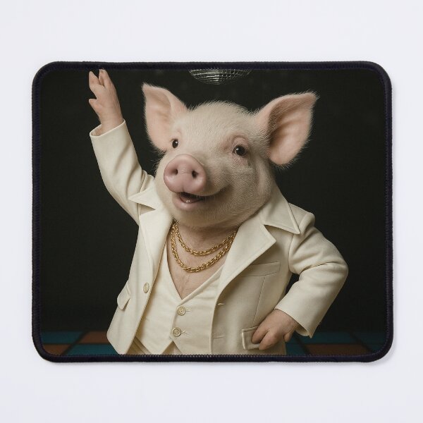 Item preview, Miniature Pig Clears the Dance Floor designed and sold by Tridentulus.