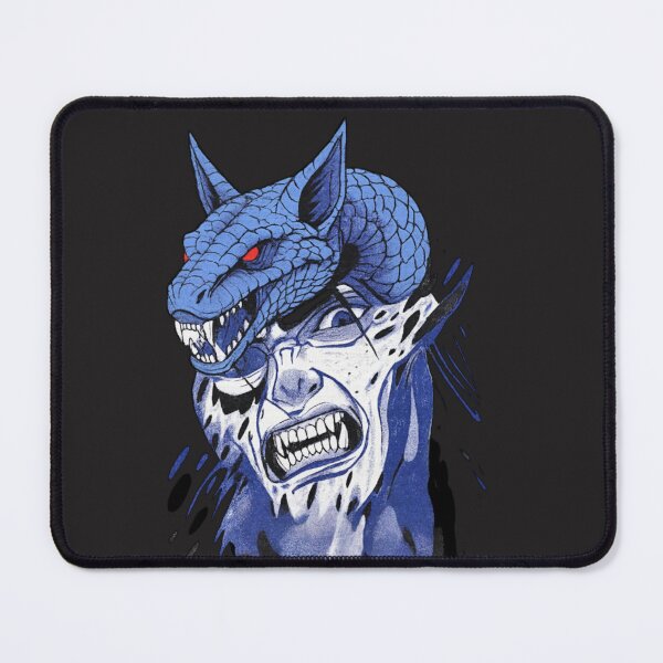 Artikelvorschau, Feral Fury – Schlangen-Wolf-Hybrid-Grafikdesign“ entworfen und verkauft von Vibepop.store.