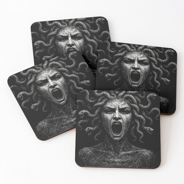 Item preview, Medusa’s Wrath – Gothic Mythological Horror designed and sold by Mortisigil.