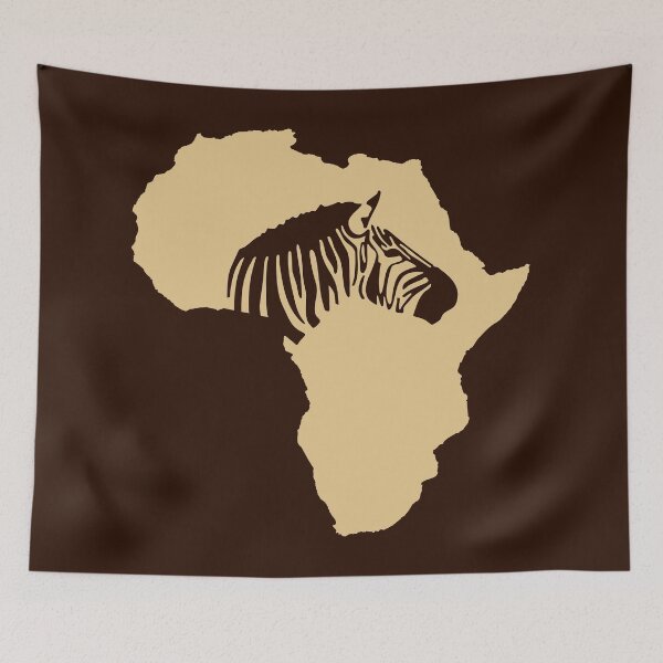Item preview, Africa zebra wilderness savanna serengeti designed and sold by Helen-Storm.
