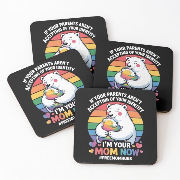 Item preview, Parents don't accept I'm Your Mom Now - LGBT Pride Support designed and sold by FranzFriesen.