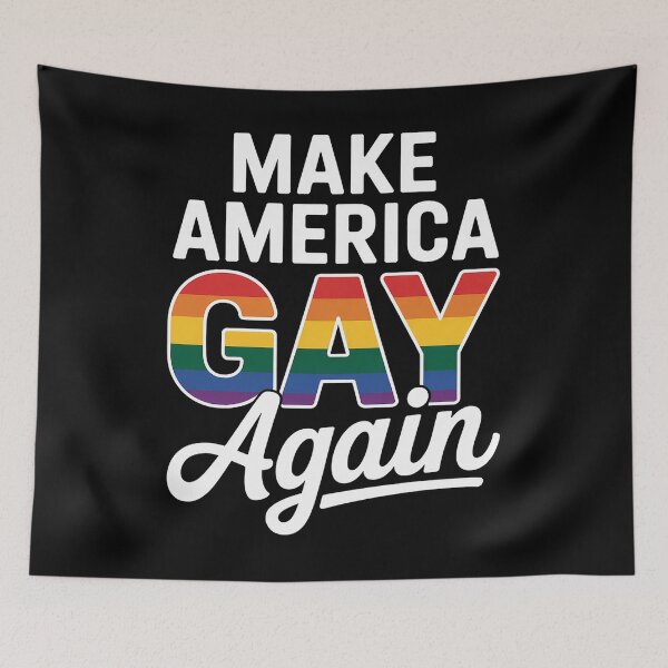 Item preview, Make America Gay Again Shirt - Gay Pride 2018 LGBT designed and sold by MinaReinger.