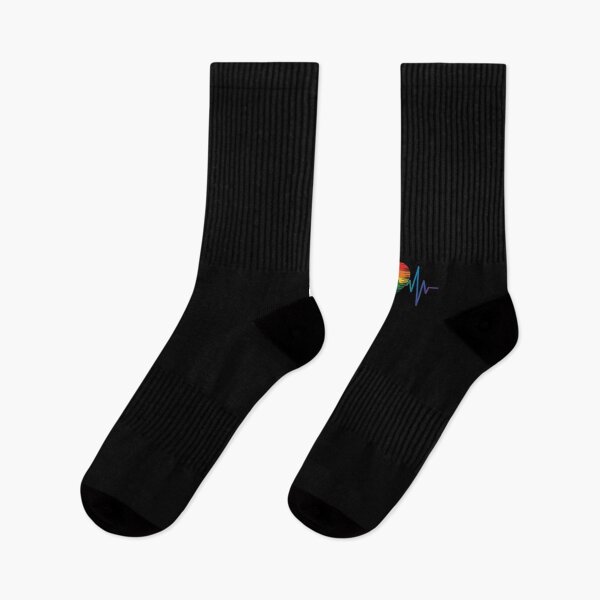 Item preview, Lovely LGBT Gay Pride Heartbeat Lesbian Gays Love designed and sold by AmparoBoyle.