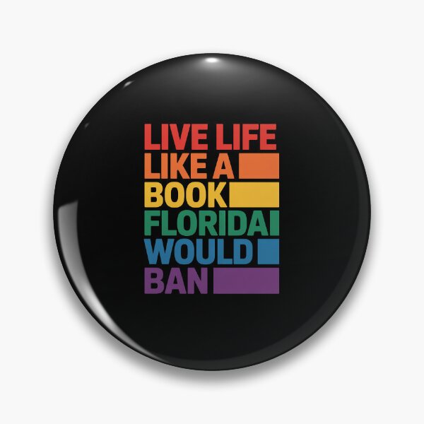 Item preview, Live Life Like A Book Florida Would Ban Vintage Pride Month designed and sold by marcusry.