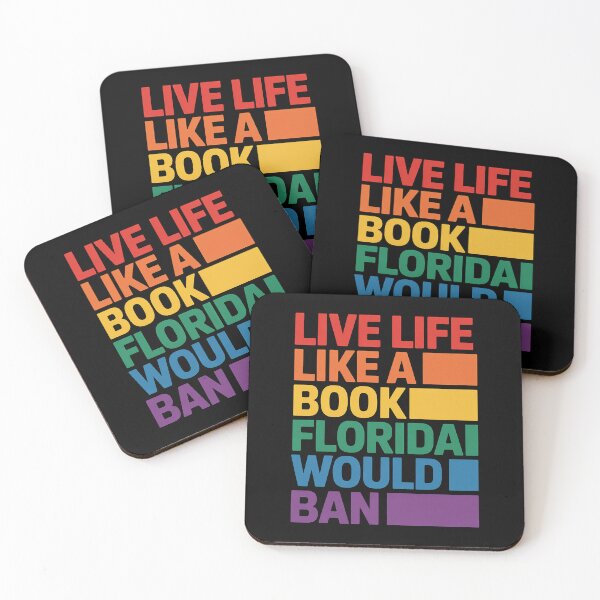 Item preview, Live Life Like A Book Florida Would Ban Vintage Pride Month designed and sold by marcusry.