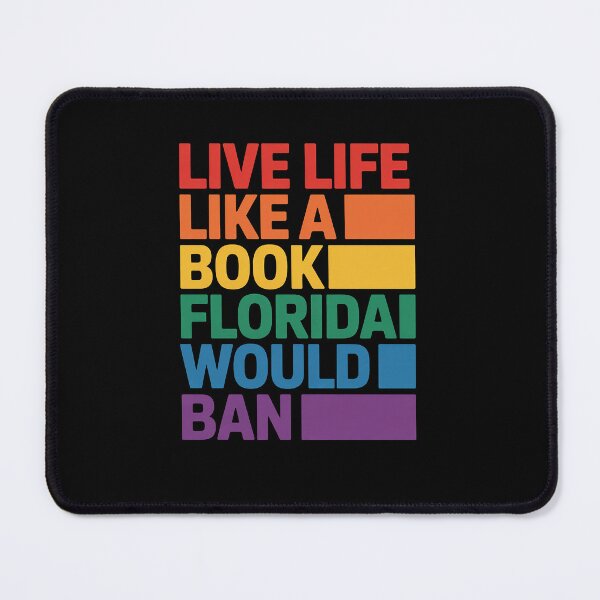 Item preview, Live Life Like A Book Florida Would Ban Vintage Pride Month designed and sold by marcusry.