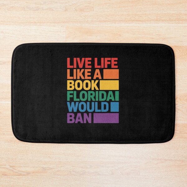 Item preview, Live Life Like A Book Florida Would Ban Vintage Pride Month designed and sold by marcusry.