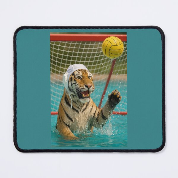 Item preview, A Tiger Plays Water Polo designed and sold by Tridentulus.