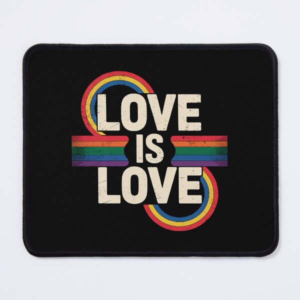 Item preview, LGBTQ Love Is Love Gay Pride LGBT Ally Rainbow Flag designed and sold by MinaReinger.