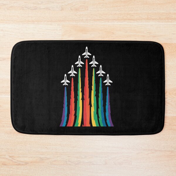 Item preview, LGBTQ Air Force Flyover LGBT Gay Airplane Pilot designed and sold by RayArmstrong.