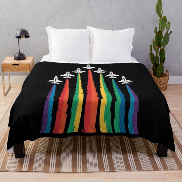 Item preview, LGBTQ Air Force Flyover LGBT Gay Airplane Pilot designed and sold by RayArmstrong.