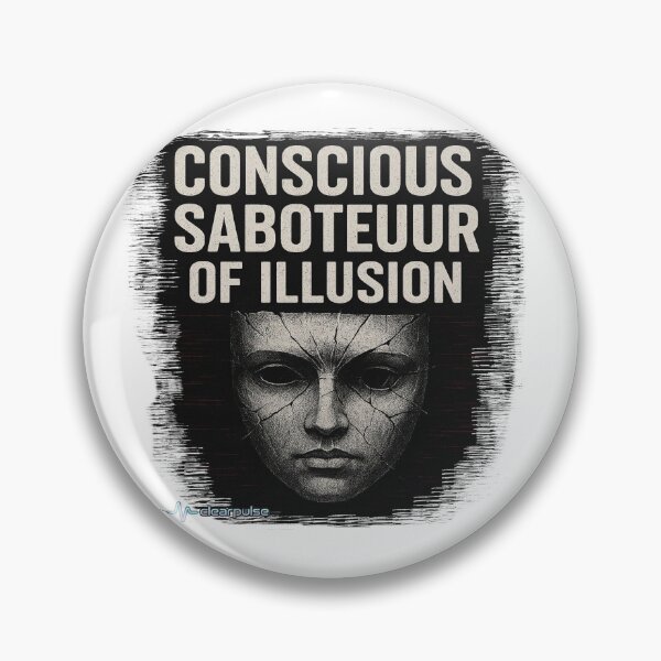 Item preview, Conscious Saboteur of the Illusion | ClearPulse designed and sold by ClearPulse.