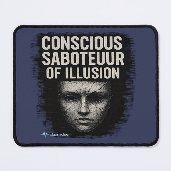 Item preview, Conscious Saboteur of the Illusion | ClearPulse designed and sold by ClearPulse.