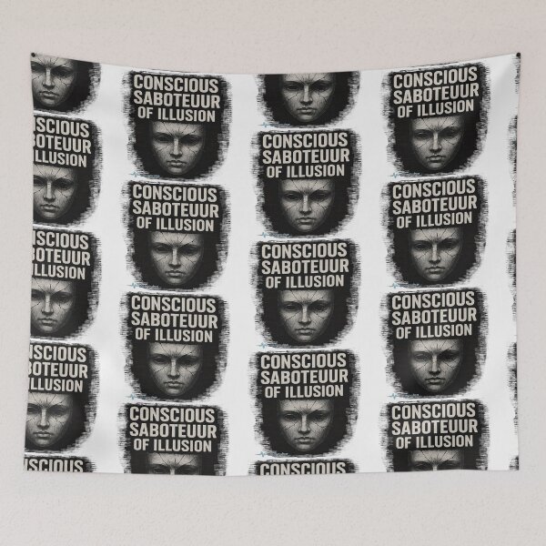 Item preview, Conscious Saboteur of the Illusion | ClearPulse designed and sold by ClearPulse.