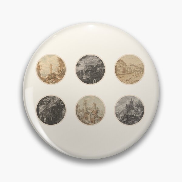 Item preview, Ink Art Circles - Pieter Stevens II - Classical Art - Vintage Antique  designed and sold by Chalene Warner.