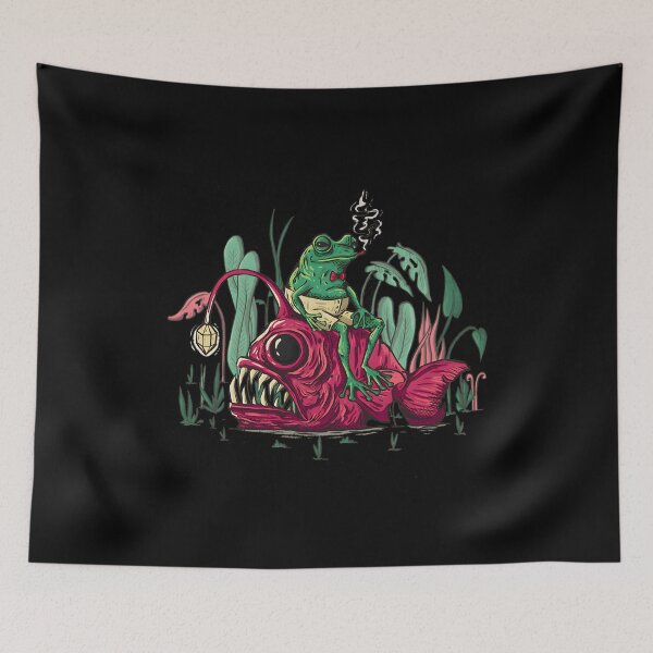 Item preview, Fish With Frog designed and sold by jalagorezzioi.