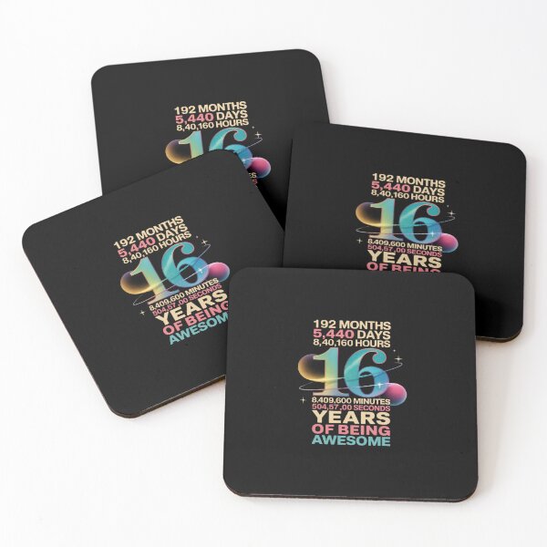 Item preview, 16th Birthday Kids 16 Year Old Boys Girls Sixteen  designed and sold by dainegilbert.