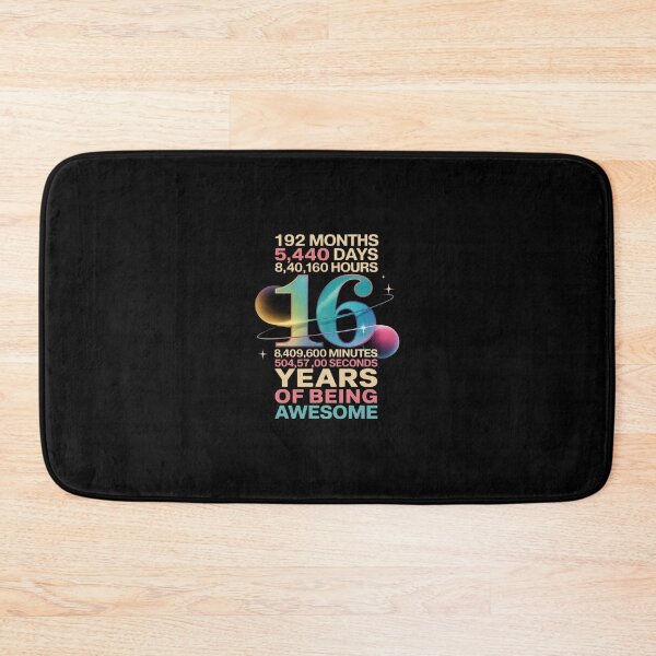 Item preview, 16th Birthday Kids 16 Year Old Boys Girls Sixteen  designed and sold by dainegilbert.
