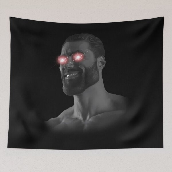Item preview, Gigachad Superhero designed and sold by thuuthays.