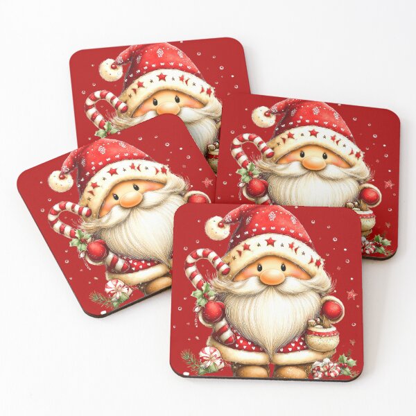 Item preview, Christmas Gnome Dressed As Santa Claus Charming Art       designed and sold by DEC02.