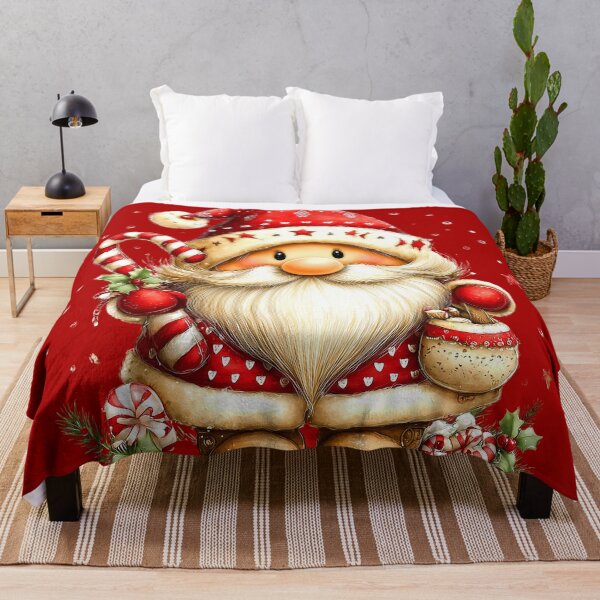Item preview, Christmas Gnome Dressed As Santa Claus Charming Art designed and sold by DEC02.
