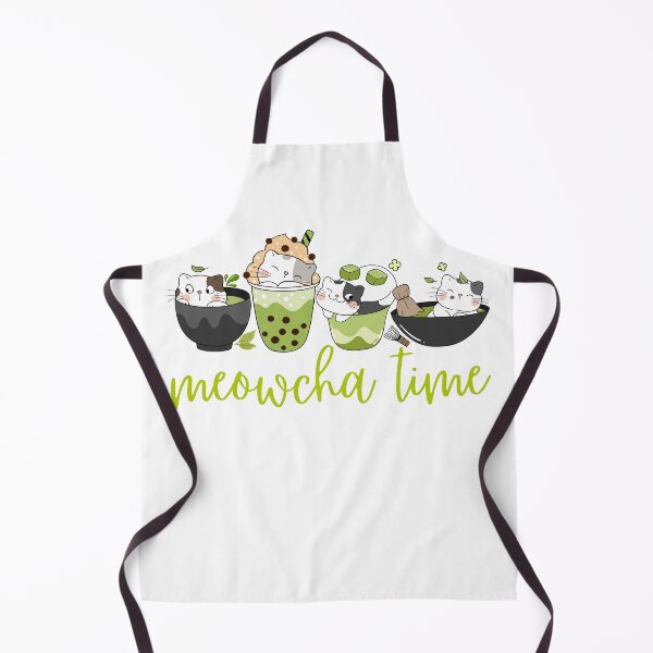 Item preview, Meowcha Time Funny Cat Matcha Latte Lover designed and sold by thebest-2studio.