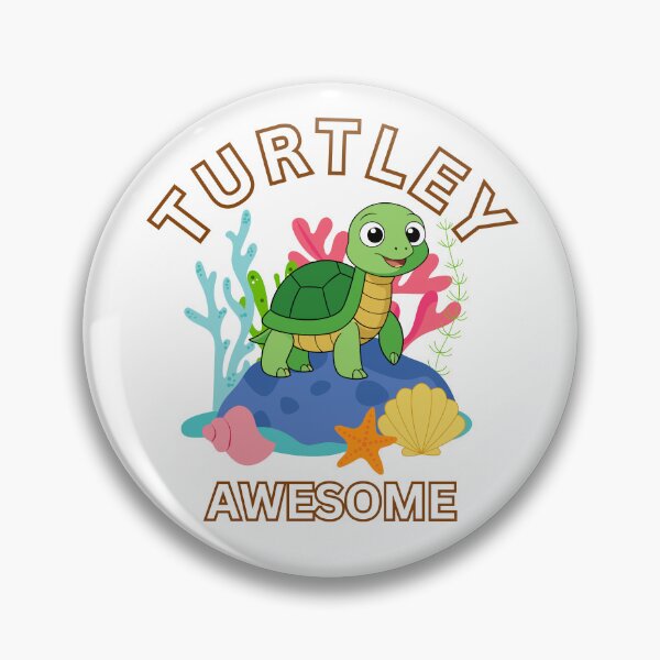 Item preview, Happy Sea Turtle & Coral Reef designed and sold by SmallDart Creations.
