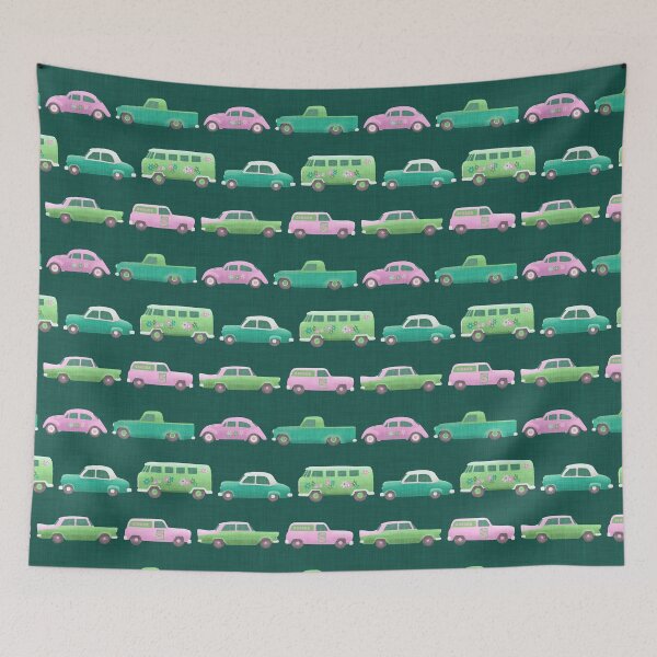 Item preview, Vintage Retro Classic Toy Cars for Baby Nursery, Kids Playroom, Man Cave Decor designed and sold by piptompatternco.