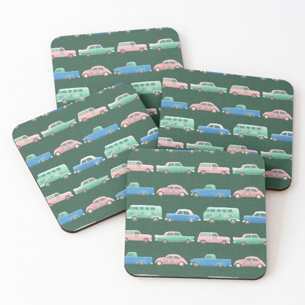 Item preview, Vintage Retro Classic Toy Cars for Baby Nursery, Kids Playroom, Man Cave Decor designed and sold by piptompatternco.