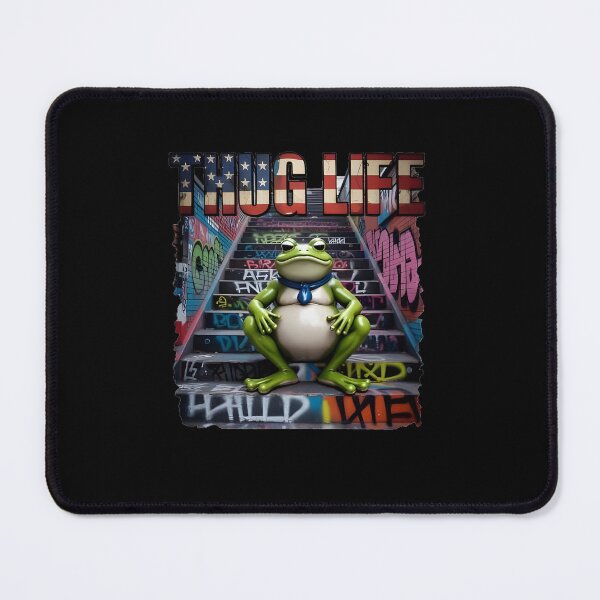 Artikelvorschau, Thug Life V2 Portland Frog Protest entworfen und verkauft von Casenriddle.