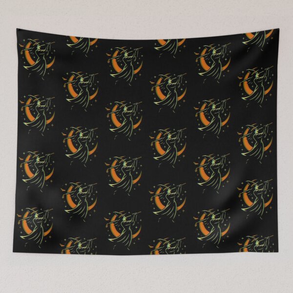 Item preview,  – Retro Glitch Witch playing golf Halloween designed and sold by davidjulie.
