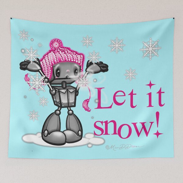 Item preview, Doodle Bots Book 1- Let it snow! designed and sold by MetroINKbooks.