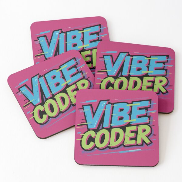 Item preview, Vibe Coder – Retro 80s Style Programmer Gift designed and sold by RogueDroid.